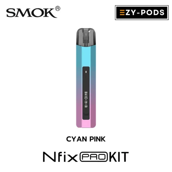 Smok Nfix Pro Pod สี Cyan Pink พอตบุหรี่ไฟฟ้า