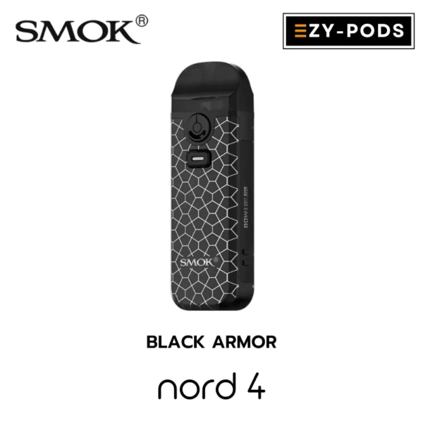 Smok Nord 4 สี Black Armor พอตบุหรี่ไฟฟ้า