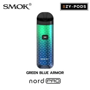Smok Nord Pro สี Green Blue Armor พอตบุหรี่ไฟฟ้า