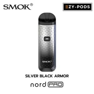 Smok Nord Pro สี Silver Black Armor พอตบุหรี่ไฟฟ้า