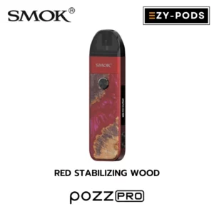 Smok Pozz Pro สี Red Stabilizing Wood พอตบุหรี่ไฟฟ้า
