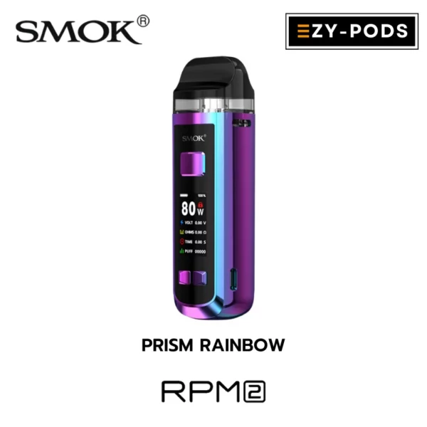 Smok RPM 2 สี Prism Rainbow พอตบุหรี่ไฟฟ้า