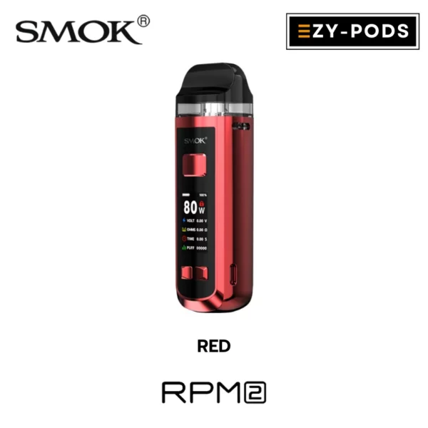Smok RPM 2 สี Red พอตบุหรี่ไฟฟ้า