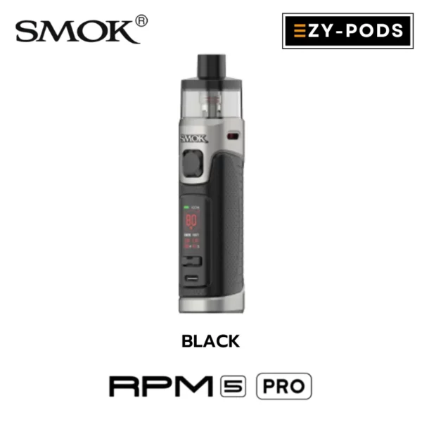 Smok RPM 5 Pro สี Black พอตบุหรี่ไฟฟ้า