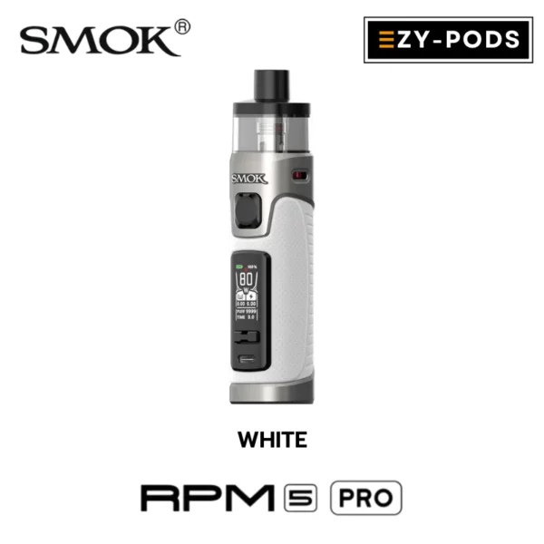 Smok RPM 5 Pro สี White พอตบุหรี่ไฟฟ้า