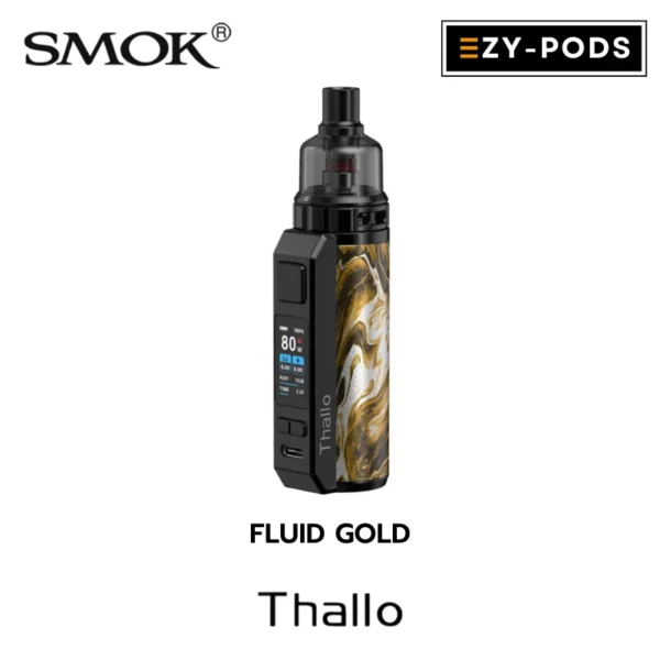 Smok Thallo Kit สี Fluid Gold พอตบุหรี่ไฟฟ้า