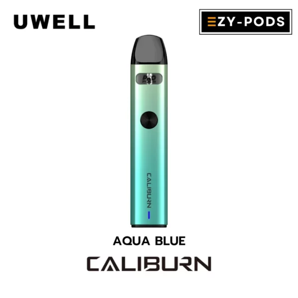 Uwell Caliburn A2 สี Aqua Blue พอตบุหรี่ไฟฟ้า