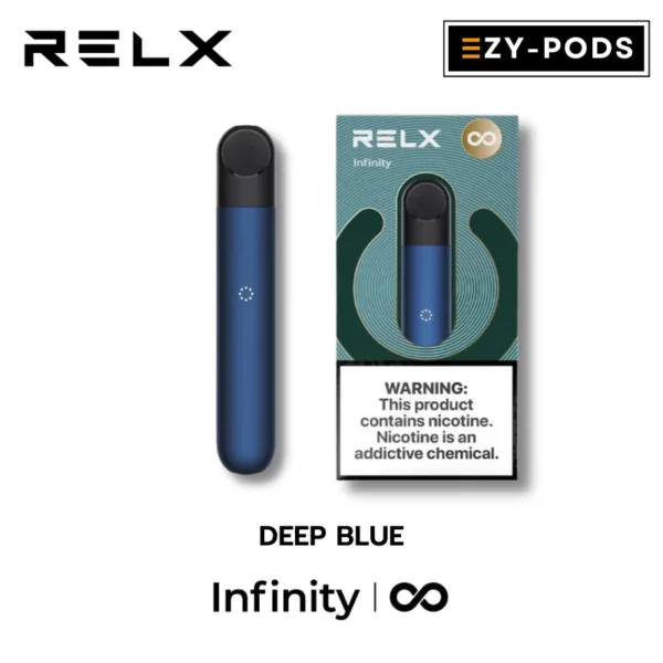 พอตเปลี่ยนหัว Relx Infinity สี Deep Blue