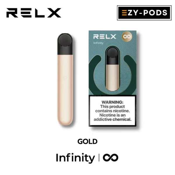 พอตเปลี่ยนหัว Relx Infinity สี Gold