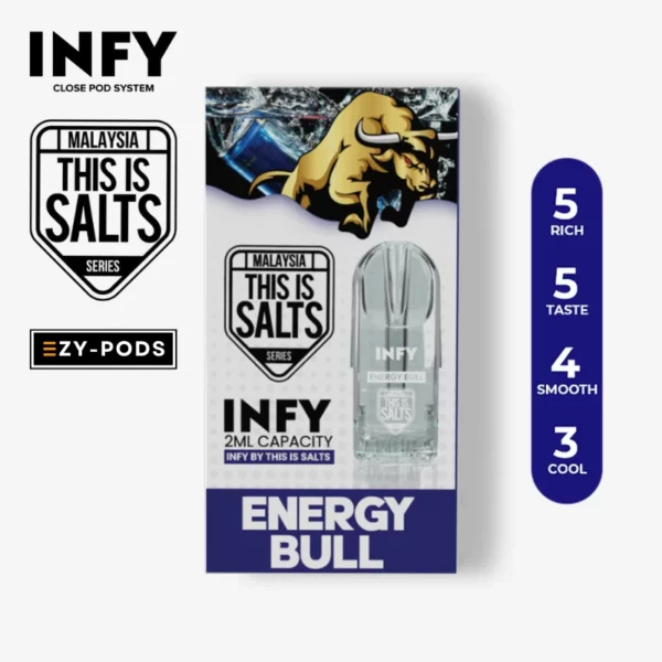 หัวพอต Infy by This is Salt กลิ่น Energy Bull
