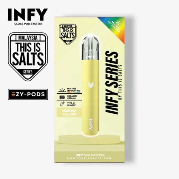 พอตเปลี่ยนหัว Infy by This is Salt สี Mimosa Yellow