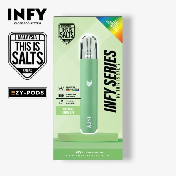 พอตเปลี่ยนหัว Infy by This is Salt สี Moss Green