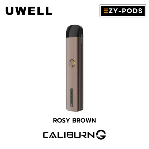 Uwell Caliburn G สี Rosy Brown พอตบุหรี่ไฟฟ้า