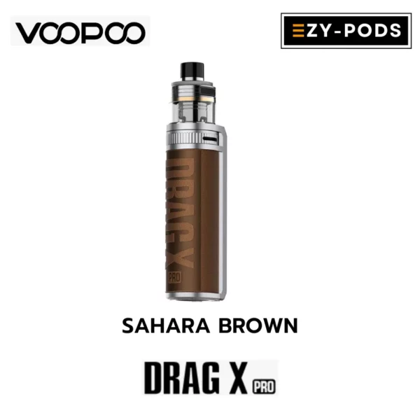Voopoo Drag X Pro สี Sahara Brown พอตบุหรี่ไฟฟ้า