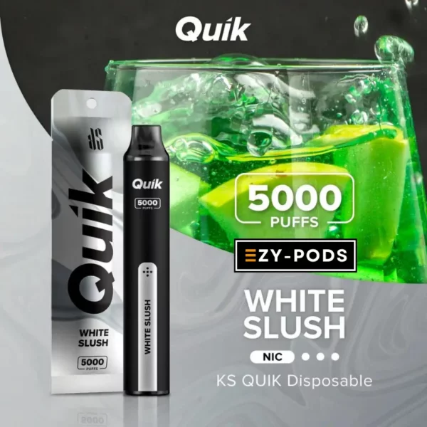 KS Quik 5000 คำ กลิ่น White Slush พอตใช้แล้วทิ้ง