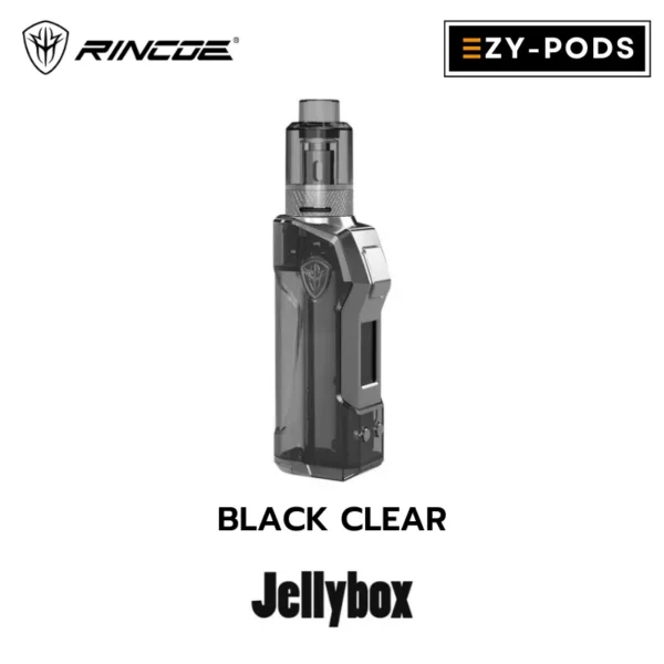 Rincoe Jellybox Mini สี Black Clear พอตบุหรี่ไฟฟ้า