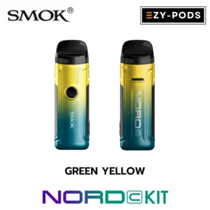 SMOK Nord C สี Green Yellow พอตบุหรี่ไฟฟ้า