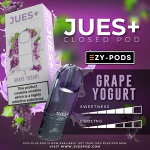 หัวพอต Jues Plus กลิ่น Grape Yogurt