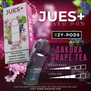 หัวพอต Jues Plus กลิ่น Sakura Grape Tea