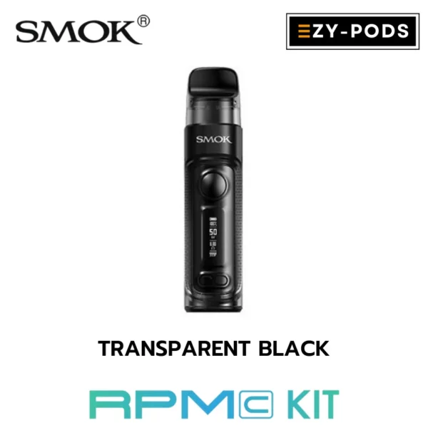 SMOK RPM C สี Transparent Black