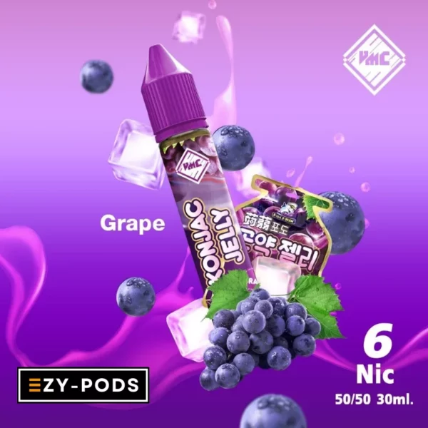น้ำยาฟรีเบส VMC กลิ่น Konjac Jelly Grape