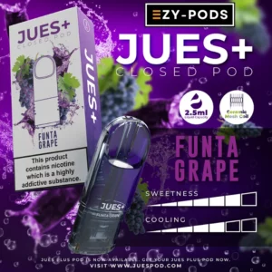 หัวพอต Jues Plus กลิ่น Funta Grape