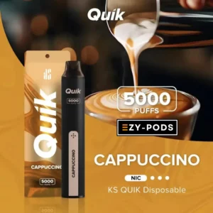 KS Quik 5000 คำ กลิ่น Cappuccino พอตใช้แล้วทิ้ง