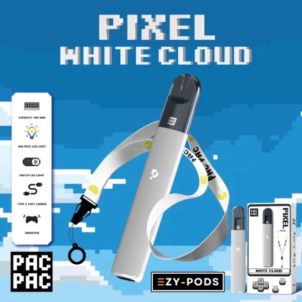 PACPAC Pixel พอตเปลี่ยนหัว White Cloud