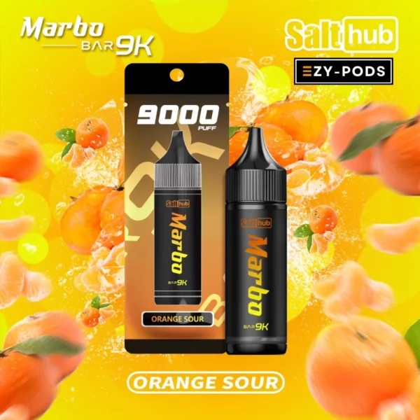 พอตใช้แล้วทิ้ง Mabo Bar 9000 คำ Orange Sour