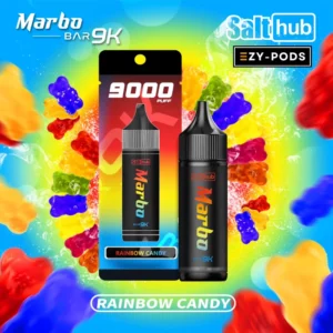 พอตใช้แล้วทิ้ง Mabo Bar 9000 คำ Rainbow Candy
