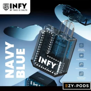 INFY Cube Box พอตเปลี่ยนหัว Navy Blue
