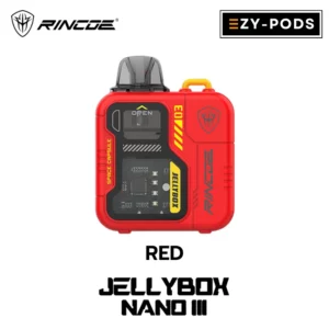 Rincoe Jellybox Nano 3 Red พอตบุหรี่ไฟฟ้า