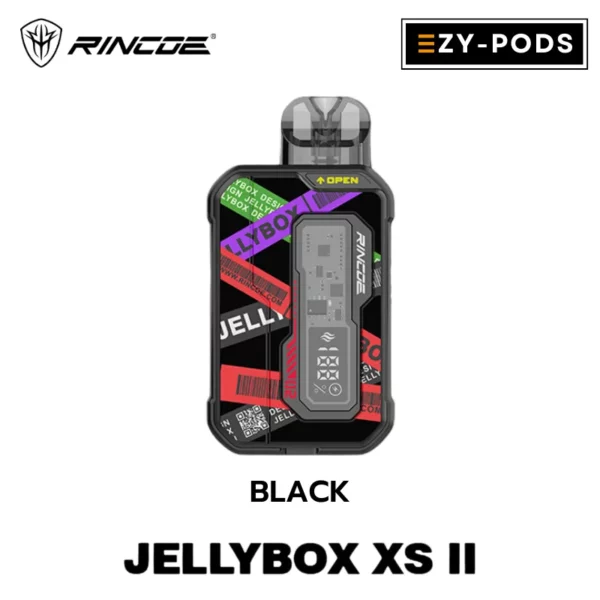Rincoe Jellybox XS 2 Black พอตบุหรี่ไฟฟ้า