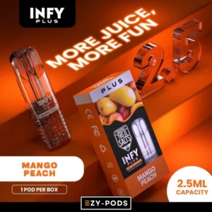 INFY Plus 2.5 ml หัวพอต กลิ่น Mango Peach