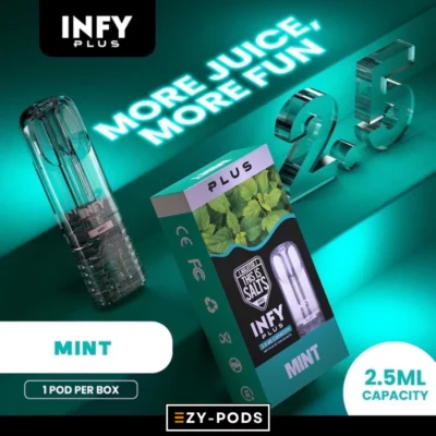 INFY Plus 2.5 ml หัวพอต กลิ่น Mint