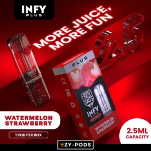 INFY Plus 2.5 ml หัวพอต กลิ่น Watermelon Strawberry