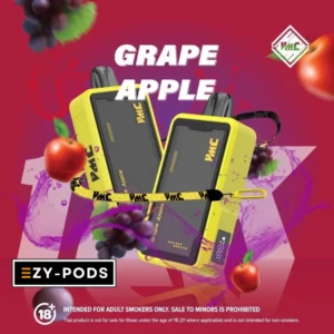 VMC 12000 Puffs พอตใช้แล้วทิ้ง กลิ่น Grape Apple