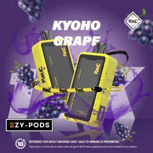 VMC 12000 Puffs พอตใช้แล้วทิ้ง กลิ่น Kyoho Grape