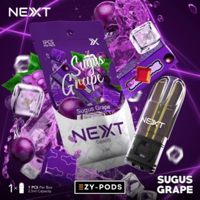 หัวพอต Next Pod 2.5 ml กลิ่น Sugus Grape