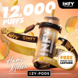 พอตใช้แล้วทิ้ง INFY 12000 คำ กลิ่น Hami Melon