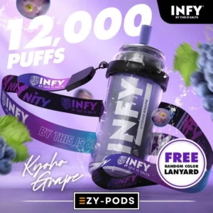 พอตใช้แล้วทิ้ง INFY 12000 คำ กลิ่น Kyoho Grape