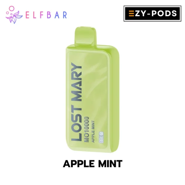 พอตใช้แล้วทิ้ง ELFBAR Lost Mary MO 10000 คำ กลิ่น Apple Mint