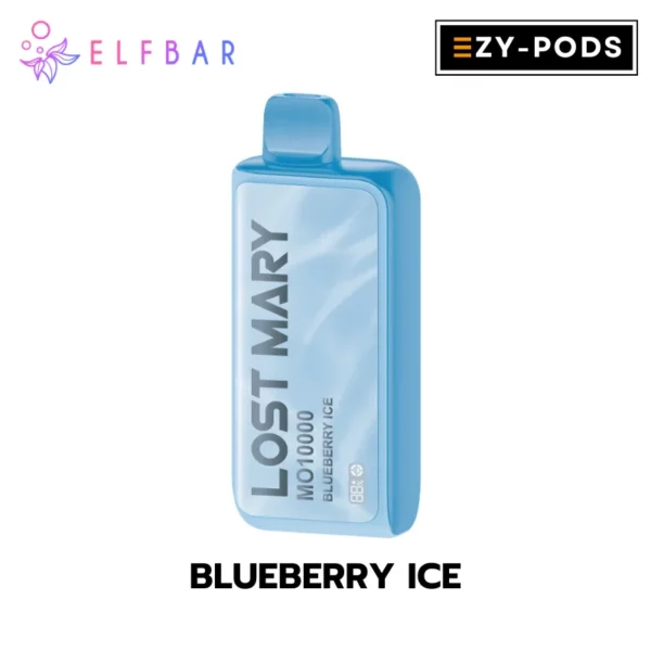 พอตใช้แล้วทิ้ง ELFBAR Lost Mary MO 10000 คำ กลิ่น Blueberry Ice