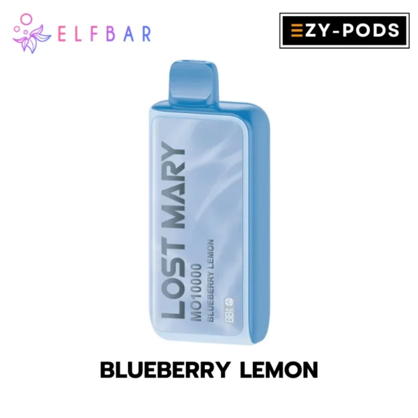 พอตใช้แล้วทิ้ง ELFBAR Lost Mary MO 10000 คำ กลิ่น Blueberry Lemon