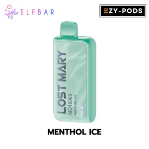 พอตใช้แล้วทิ้ง ELFBAR Lost Mary MO 10000 คำ กลิ่น Menthol Ice