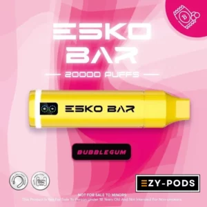 พอตใช้แล้วทิ้ง ESKO Bar 20000 คำ กลิ่น Bubble Gum