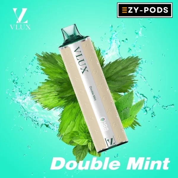 พอตใช้แล้วทิ้ง VLUX 12000 คำ กลิ่น Double Mint