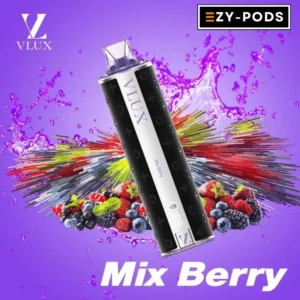 พอตใช้แล้วทิ้ง VLUX 12000 คำ กลิ่น Mix Berry