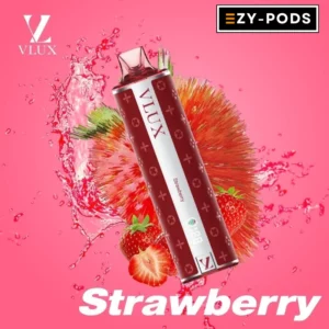 พอตใช้แล้วทิ้ง VLUX 12000 คำ กลิ่น Strawberry