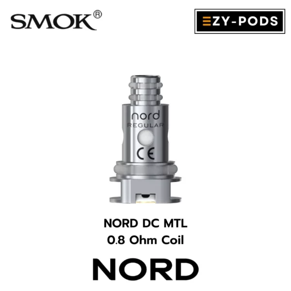 SMOK NORD 0.8 Ohm คอยล์บุหรี่ไฟฟ้า